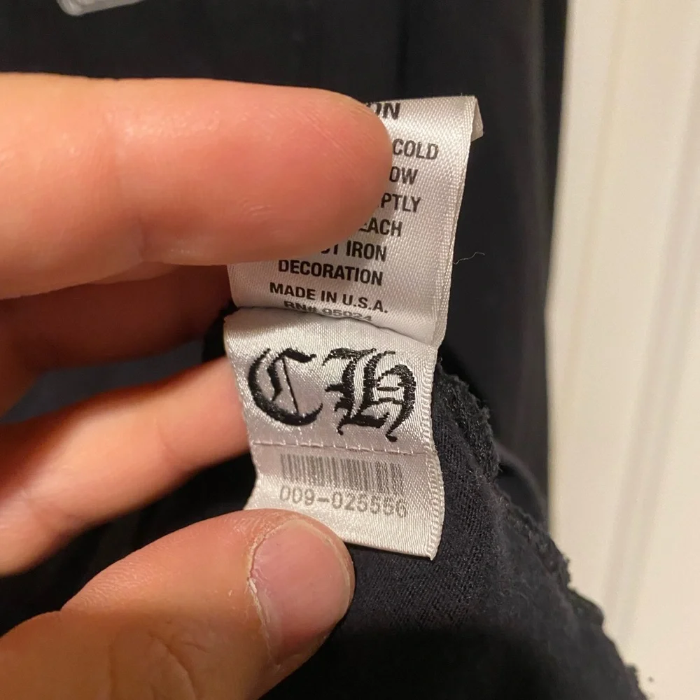 Rare Chrome Hearts Staff Long Sleeve Tee - Picture 7 of 9